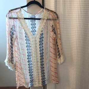 Print tunic